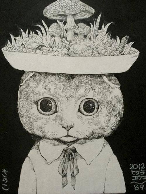 樋口裕子(Higuchi Yuko) 貓咪作品
