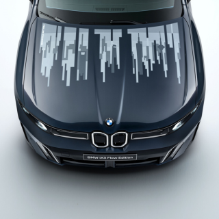 BMW「彩色可變色電子紙概念車」2026 COMPU...